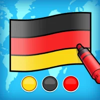World Flags: Color Puzzle